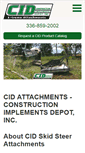 Mobile Screenshot of cidattachments.com